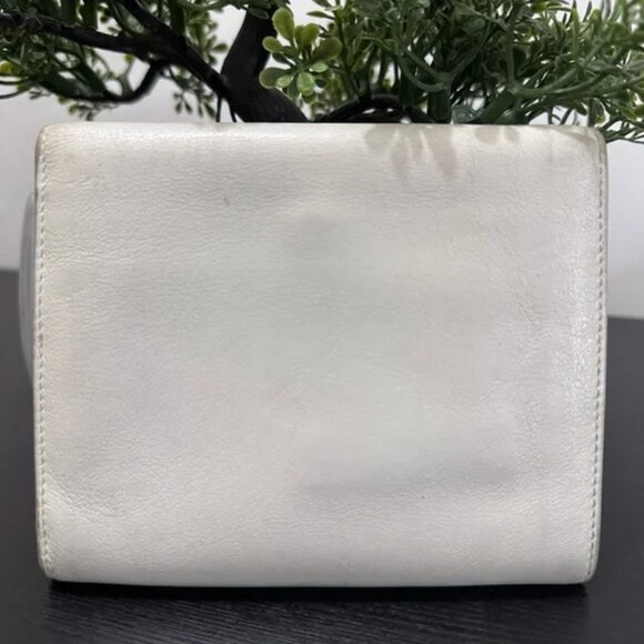 Prada White Leather Trifold wallet - Picture 12 of 14